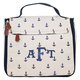 Personalized Navy Anchors Hanging Travel Kit Image 1 of 3